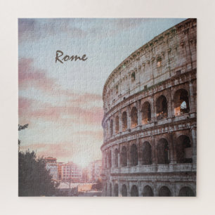 Puzzle Roma Arquitectura antigua, paisaje de ciudad atard