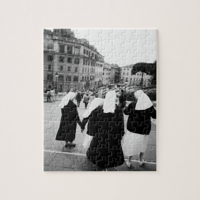 Puzzle Roma Italia, ¡Patrulla de monjas! (NR) (Vertical)