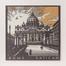 Puzzle Roma Vaticano Italia Europa