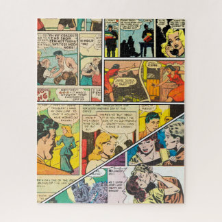 Puzzle Romance de periodista de boxeo de diseño de histor