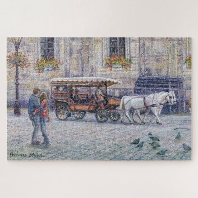 Puzzle "Romance europeo" (Horizontal)