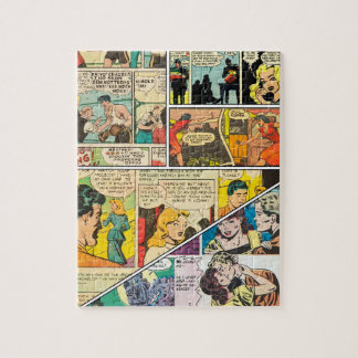 Puzzle Romance Jig, periodista de boxeo en diseño de hist