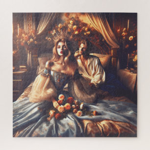 Puzzle Romance Real Encantado Príncipe y Princesa