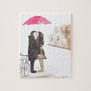 Puzzle Romance San Valentín pareja romántica