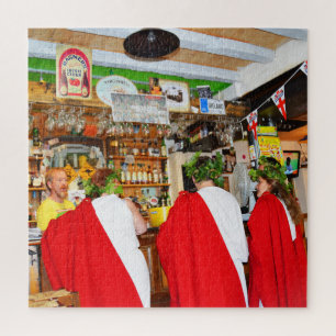 Puzzle Romanos en un pub irlandés