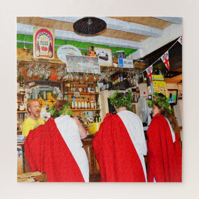 Puzzle Romanos en un pub irlandés (Vertical)