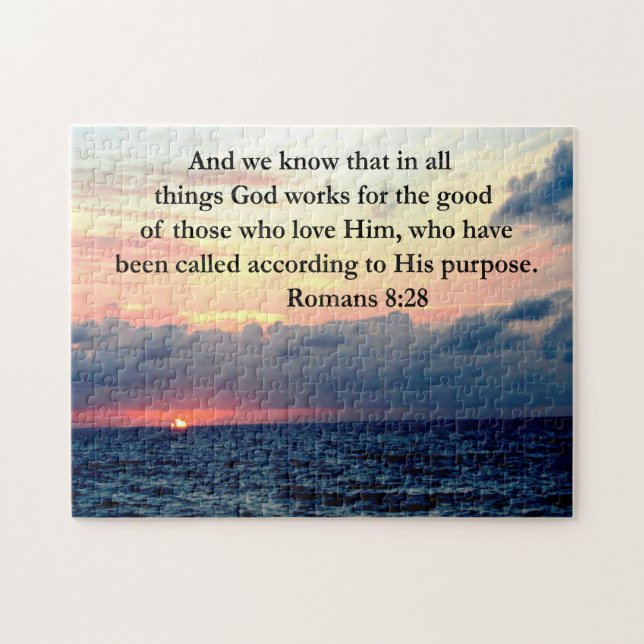 PUZZLE ROMANS 8:28 FE (Horizontal)