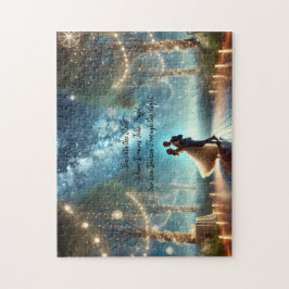 Puzzle Romantic Couple Dancing Under Stars Wedding Gift