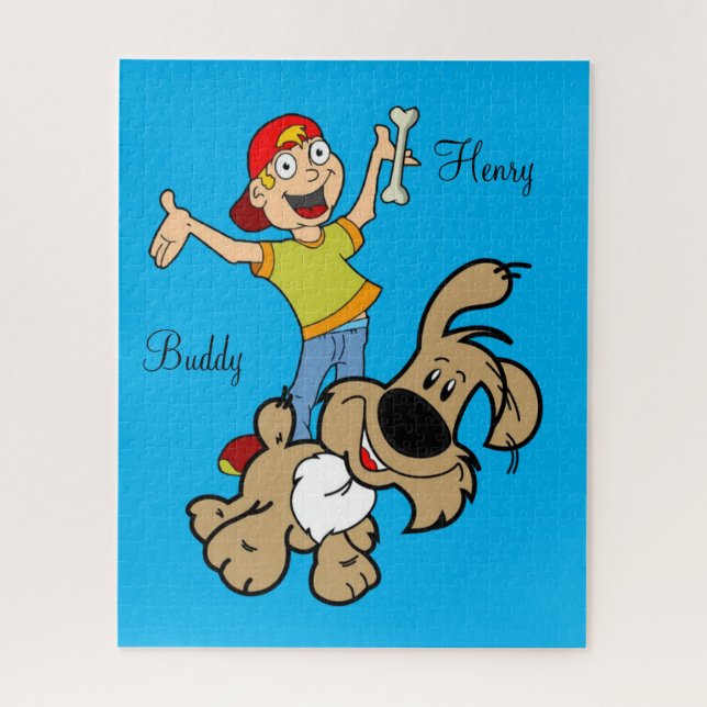 Puzzle Rompe el Hueso de Perro (Vertical)