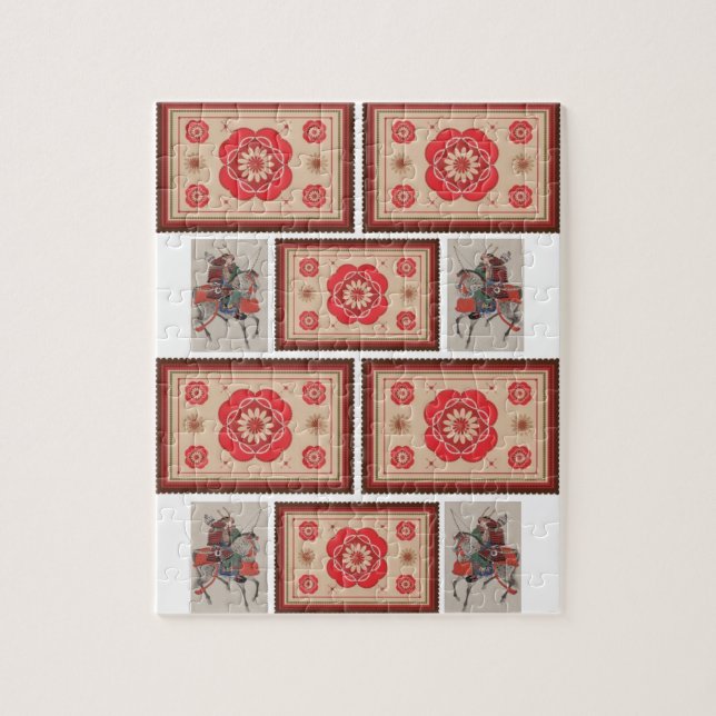 Puzzle Rompe la armadura japonesa (Vertical)