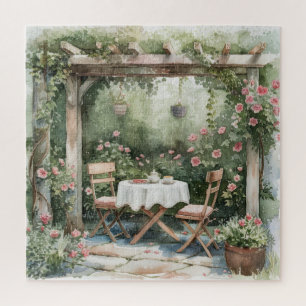 Puzzle Rompecabby Chic Cottage Garden
