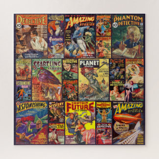 PUZZLE ROMPECABEZA DE REVISTAS DE LA EDAD DE ORO VINTAGE