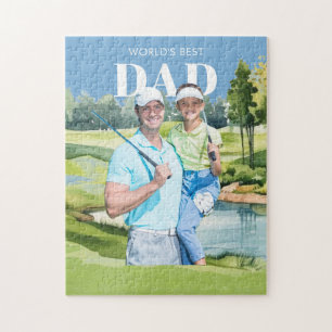 Puzzle ROMPECABEZA Tema de Golf con Foto Personalizada Me