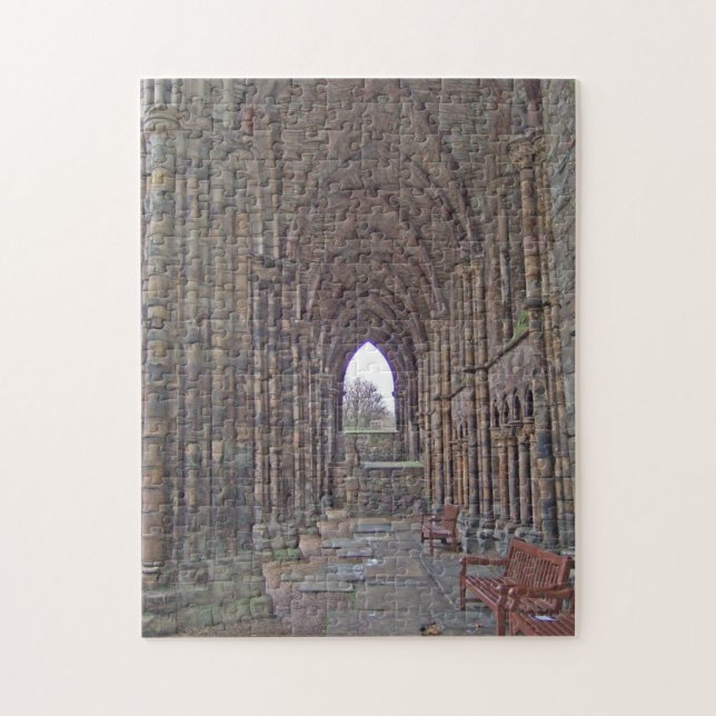 Puzzle Rompecabezas: Abadía de Holyrood, Edimburgo, (Vertical)