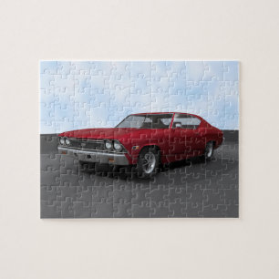 Puzzle Rompecabezas: Chevelle SS de 1968: Acabado de manz