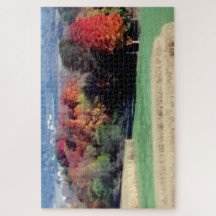 Rompecabezas, colores de la caída de Wisconsin