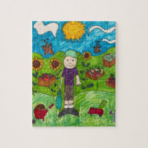 Rompecabezas: Cosecha De Tiempos En Granja Con Muc