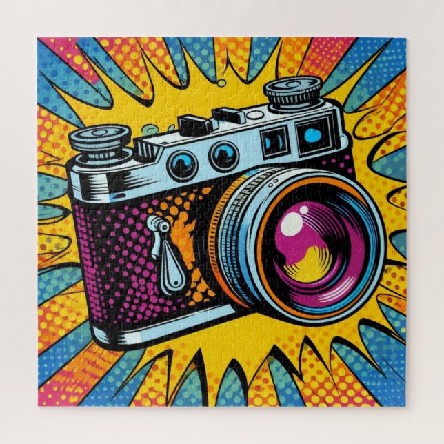 Puzzle ¡Rompecabezas de cámara! (Vertical)