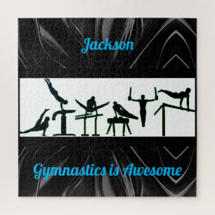 Puzzle ¡Rompecabezas de Gimnasia para Niños con su Nombre