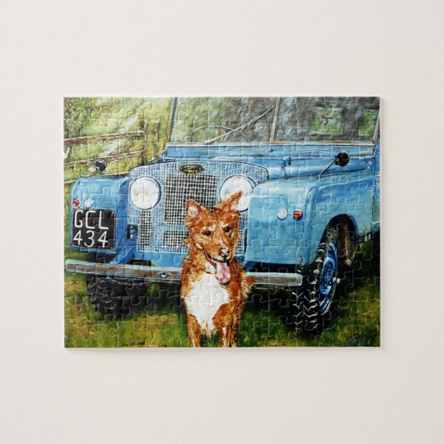 Puzzle "Rompecabezas de los amigos del granjero" (Horizontal)