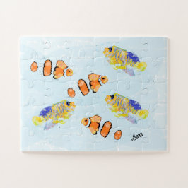 Puzzle Rompecabezas: Escuela De Pescado Tropical