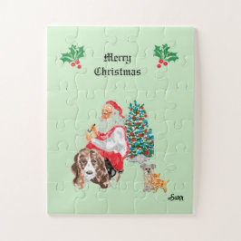 Puzzle Rompecabezas: Feliz Navidad