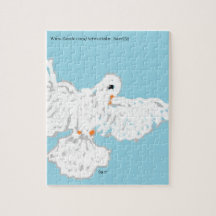 Rompecabezas: La paloma en el vuelo