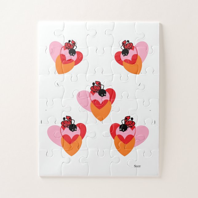 Puzzle Rompecabezas: Lady Bug (Vertical)