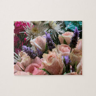 Puzzle Rompecabezas:  Lavanda de Pascua Roses&