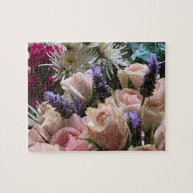 Puzzle Rompecabezas:  Lavanda de Pascua Roses& (Horizontal)