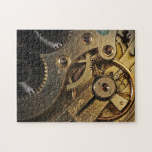 Rompecabezas: Mecanismo de reloj con corazón de la