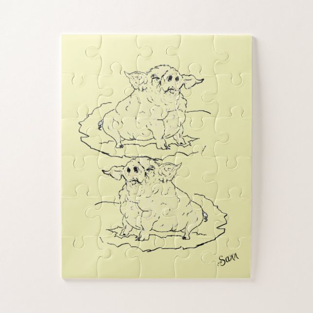 Puzzle Rompecabezas: Oink ' Oink (Vertical)