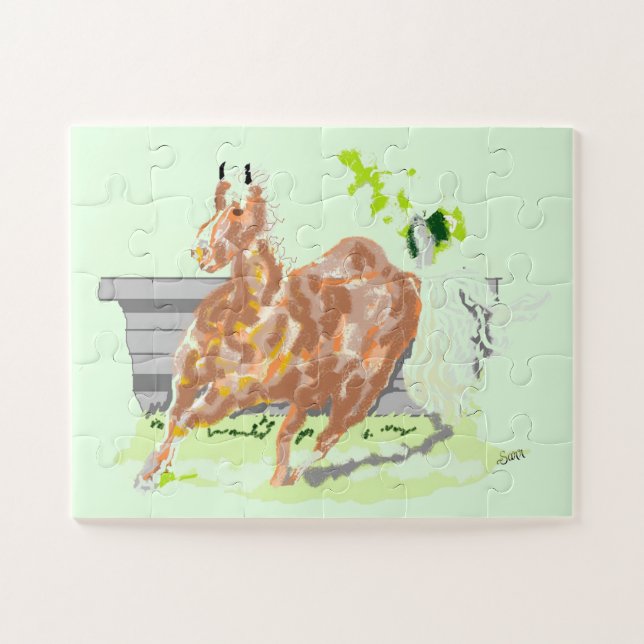 Puzzle Rompecabezas: Palomino Named Bandit (Horizontal)