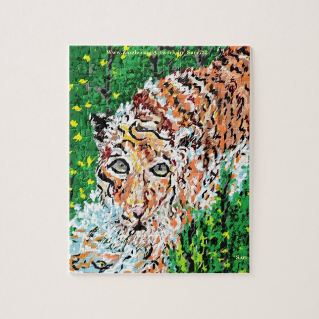 Puzzle Rompecabezas: Tigre (Vertical)