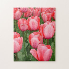 Puzzle Romper por entre los Tulipanes Puzzle, 11" x 14", 