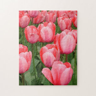 Puzzle Romper por entre los Tulipanes Puzzle, 11" x 14", 