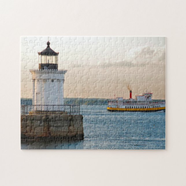 Puzzle Rompiente de Maine Portland. (Horizontal)