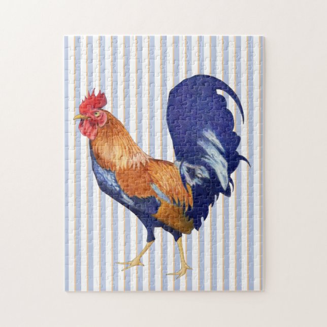 Puzzle Rooster 10x14 Jigsaw (Vertical)