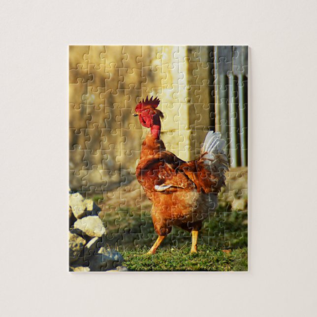 Puzzle Rooster de Francia (Vertical)