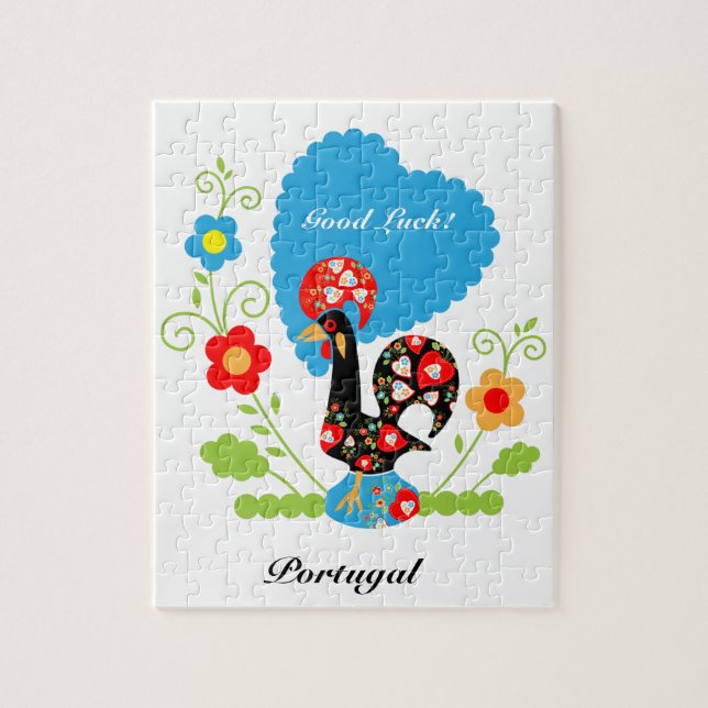 Puzzle Rooster de Portugal (Vertical)