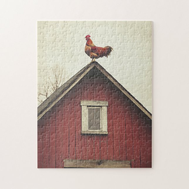 Puzzle Rooster en el techo (Vertical)