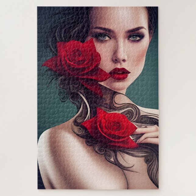 Puzzle Rosa (Vertical)