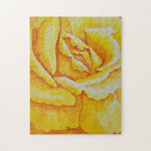Puzzle Rosa amarillo