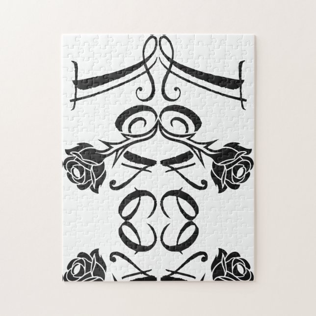 Puzzle Rosa de amor (Vertical)