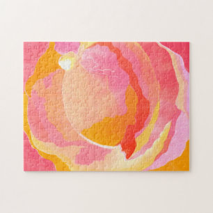 Puzzle Rosa de col III