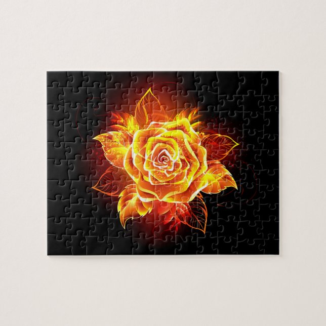 Puzzle Rosa de incendios en auge (Horizontal)