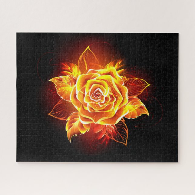 Puzzle Rosa de incendios en auge (Horizontal)