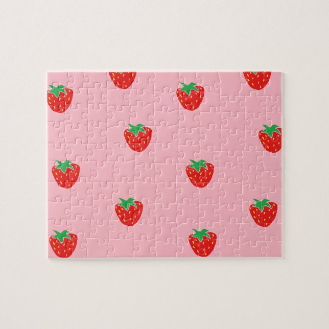 Puzzle Rosa de las fresas (Horizontal)
