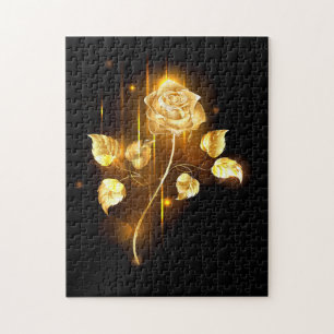 Puzzle Rosa de oro (rosa de oro)