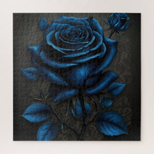 Puzzle Rosa Deep Blue de medianoche